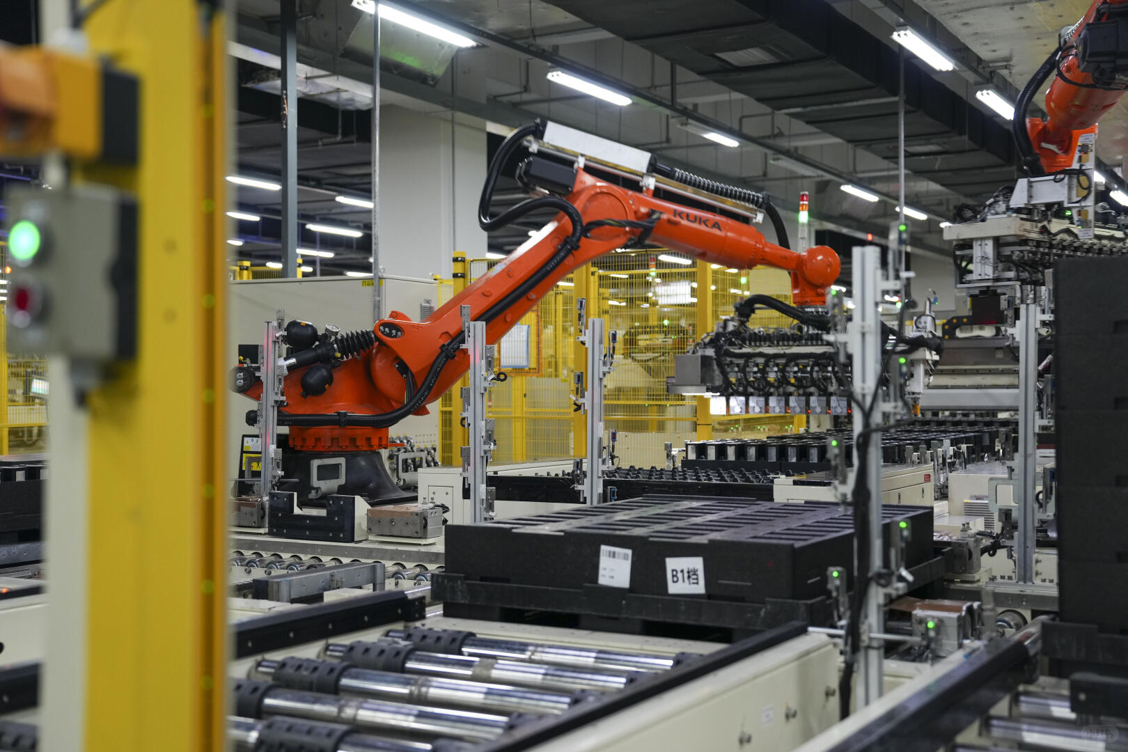 Robotic assembly line for China-side execution