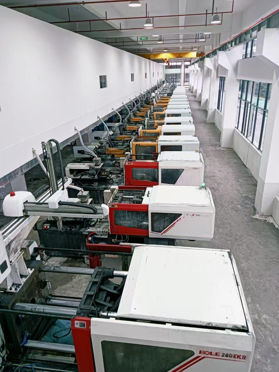 Manufacturing line used to map supplier categories and production routes